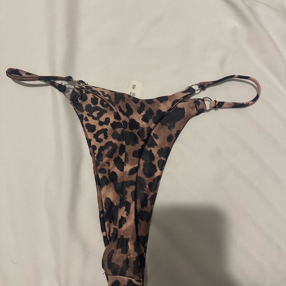 SHEIN Leopard Print Bikini Bottom